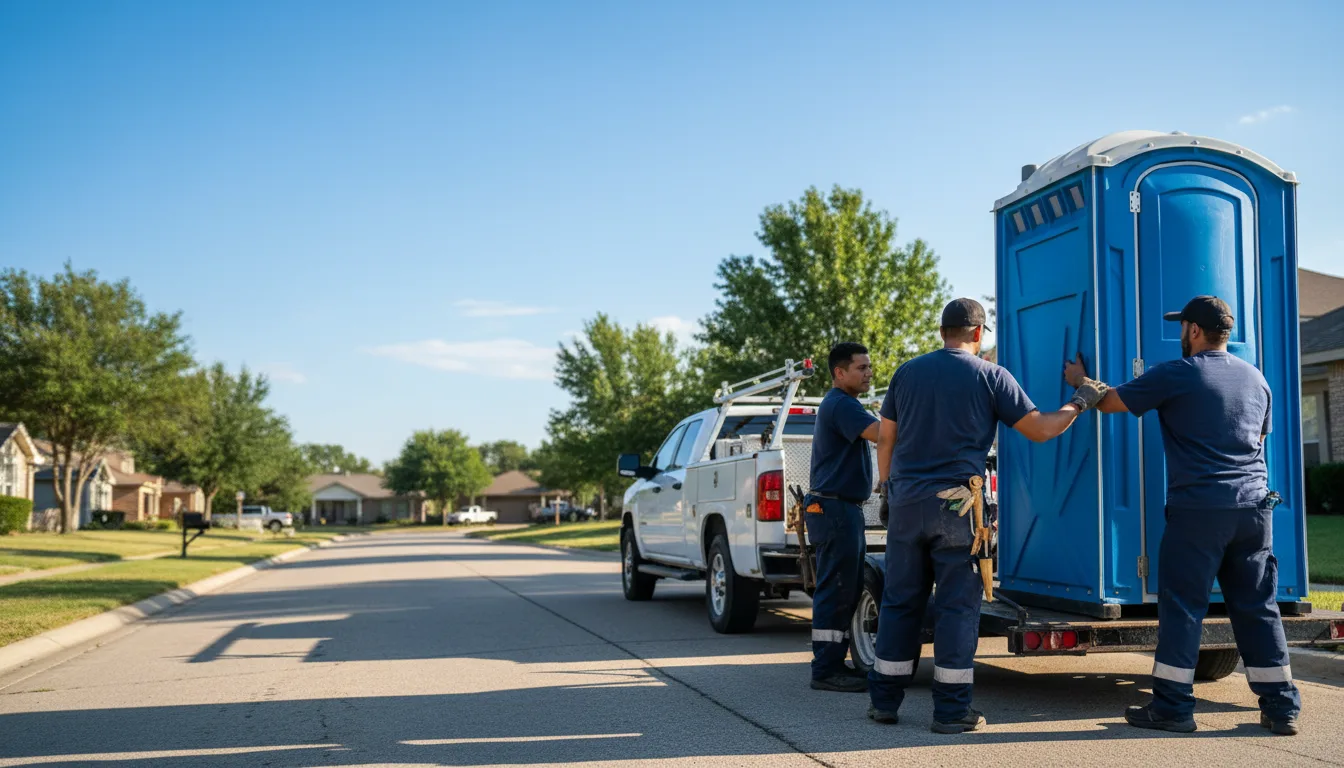 Portable Toilet Rental in Oak Grove, LA near me